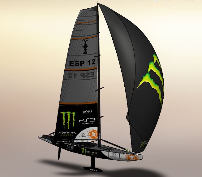 86---小帆船模型3D图纸 模型图纸